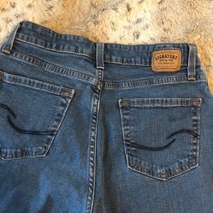 Signature Levi Strauss jeans at waist bootcut